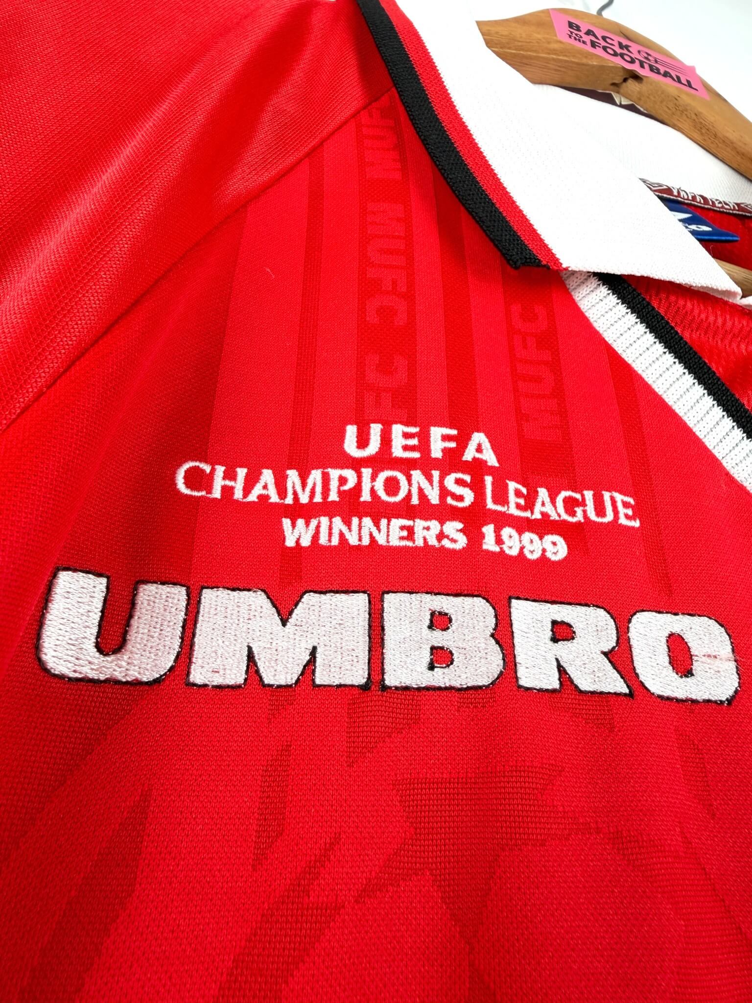 maillot vintage Europe Manchester United 1999/2000