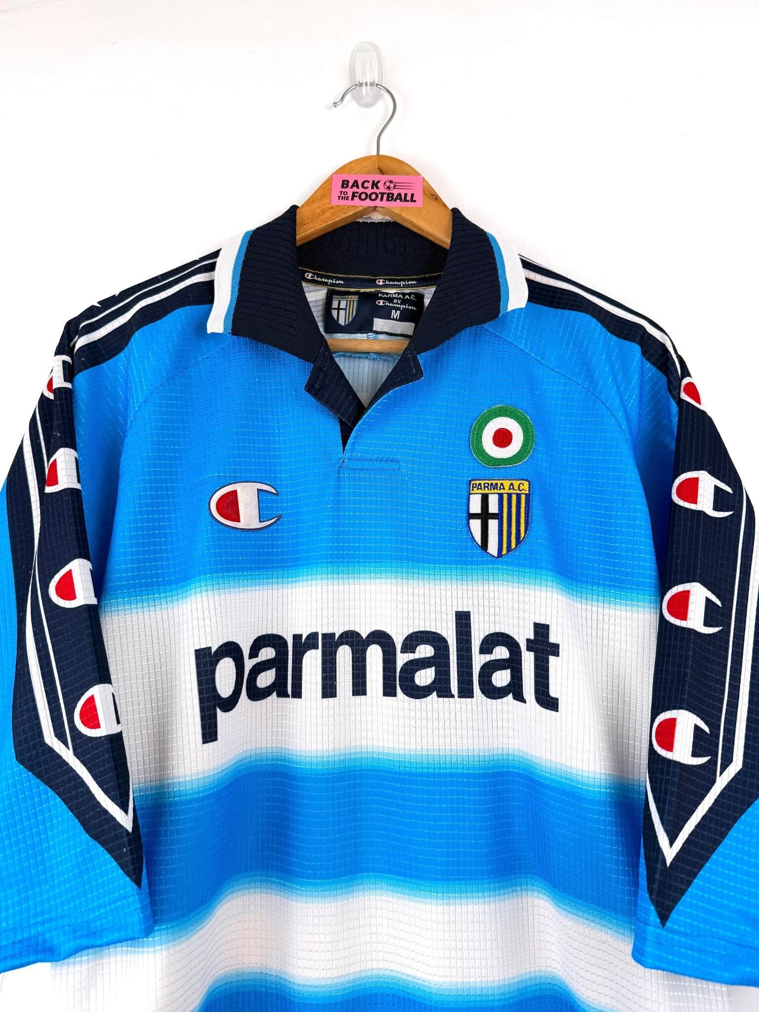 maillot vintage gardien Parme 1999/2000 floqué Buffon #1