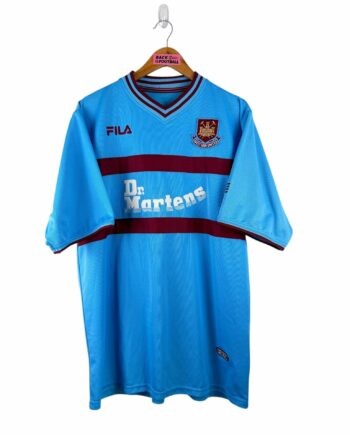 maillot vintage extérieur West Ham 2001/2003