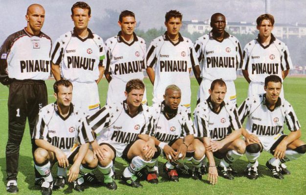 maillot vintage extérieur Stade Rennais 2000/2001