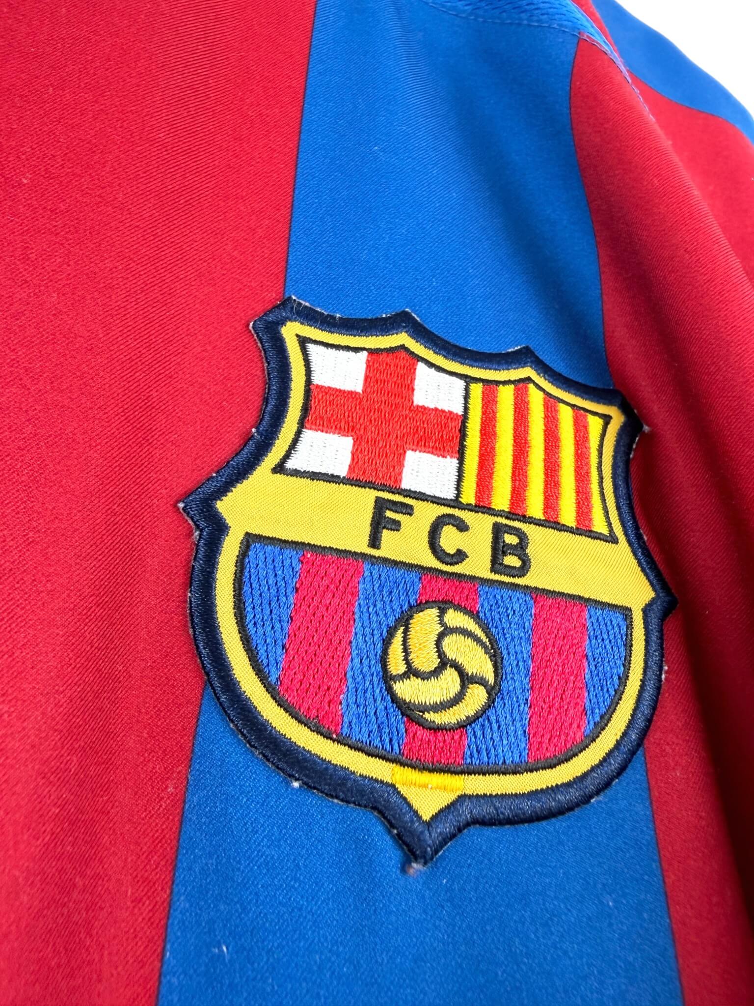 maillot vintage domicile Barcelone 2005/2006 floqué Messi #30