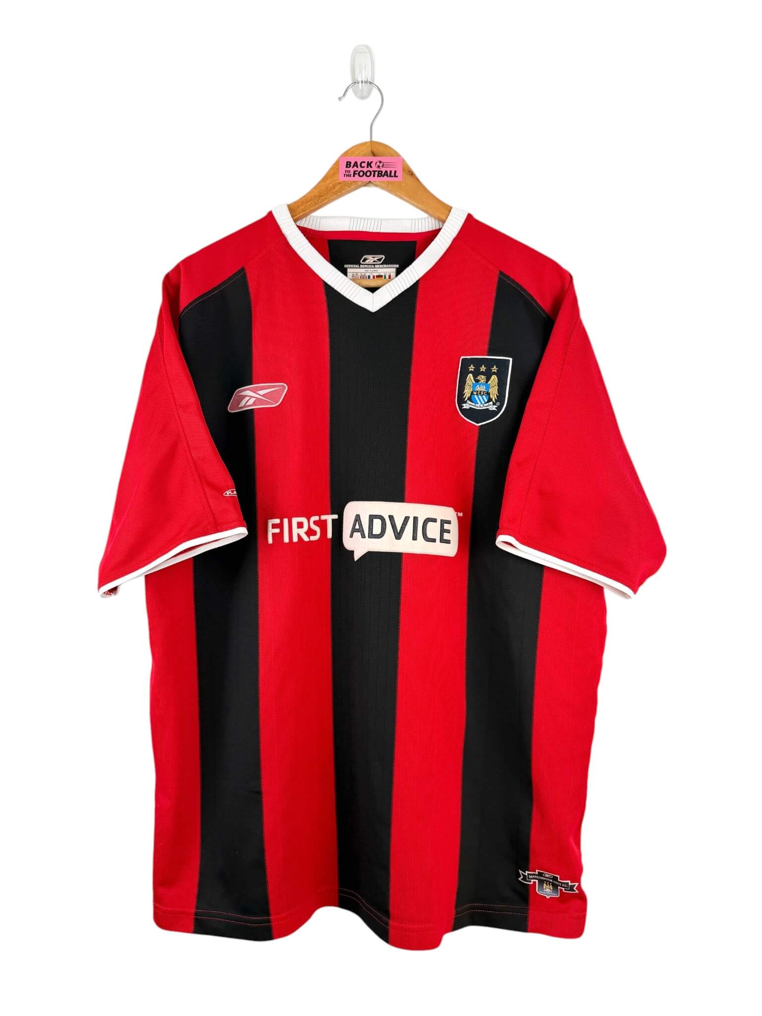 maillot vintage extérieur Manchester City 2003/2004 floqué Anelka #39
