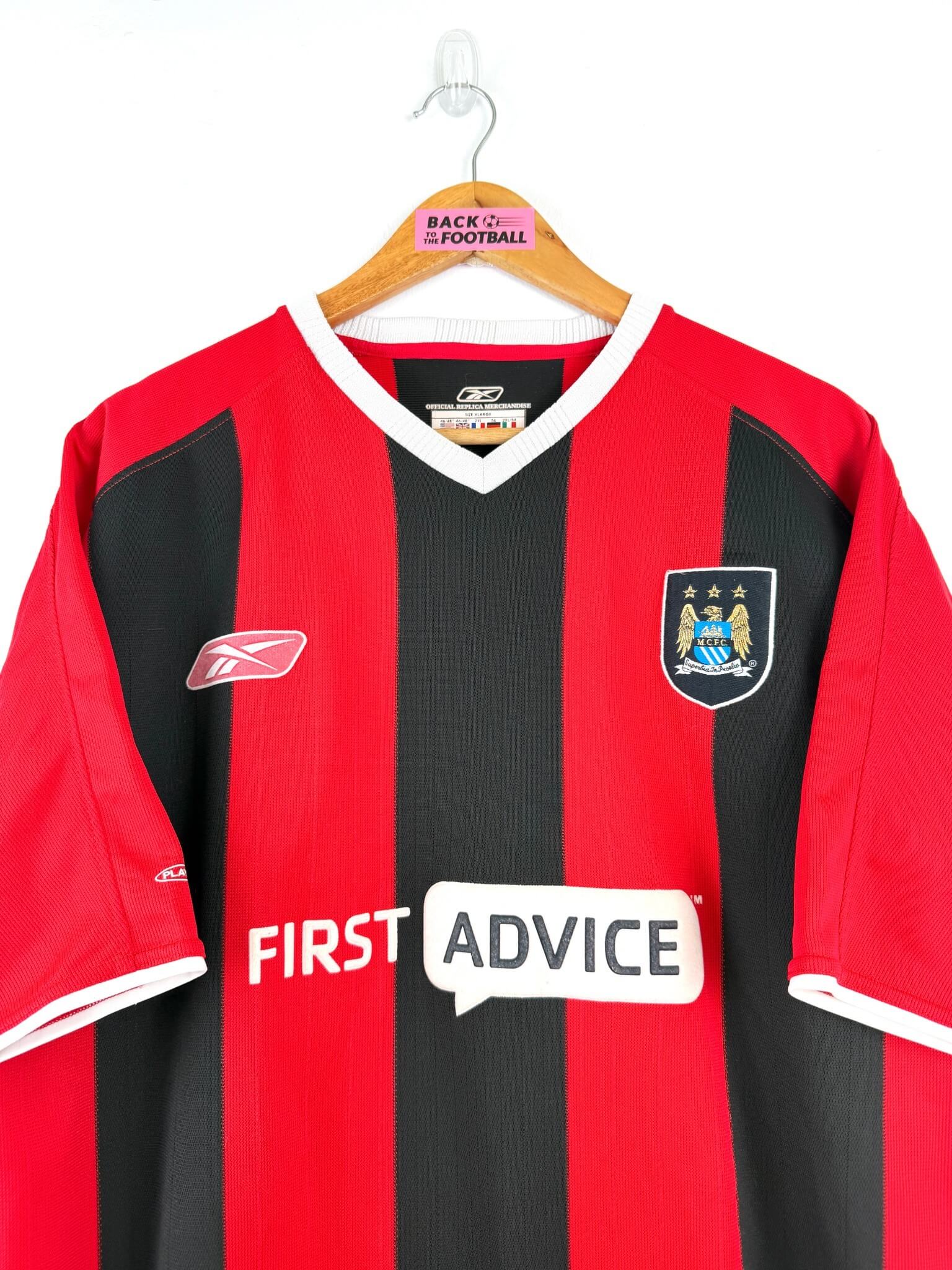 maillot vintage extérieur Manchester City 2003/2004 floqué Anelka #39