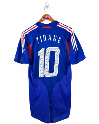 maillot vintage domicile équipe de France 2004 floqué Zidane #10