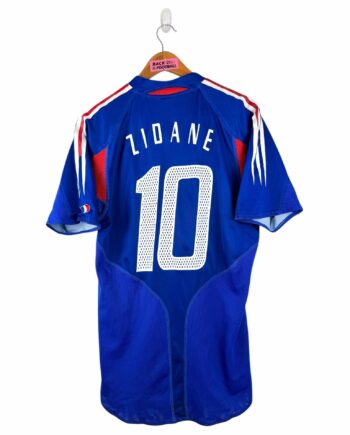 maillot vintage domicile équipe de France 2004 floqué Zidane #10