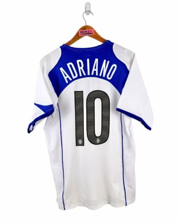 maillot vintage extérieur Inter Milan 2004/2005 floqué Adriano #10