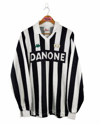 maillot vintage domicile Juventus 1992/1994 manches longues