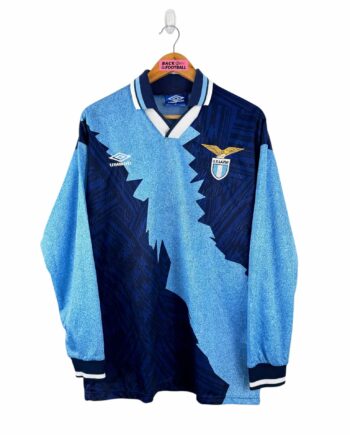 maillot vintage extérieur Lazio 1994/1996 manches longues match issue (préparé)