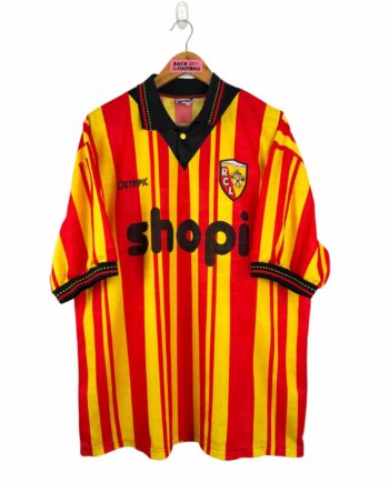 maillot vintage domicile RC Lens 1994/1995