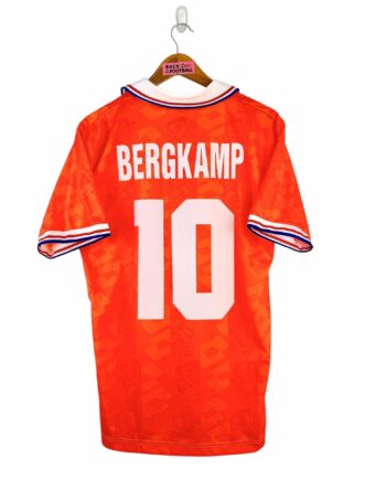 maillot vintage domicile Pays-Bas 1994 floqué Bergkamp #10