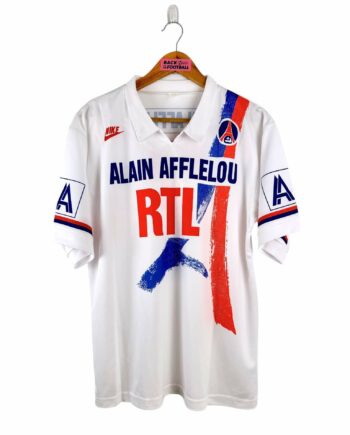 maillot vintage domicile PSG 1990/1991 numéro 4
