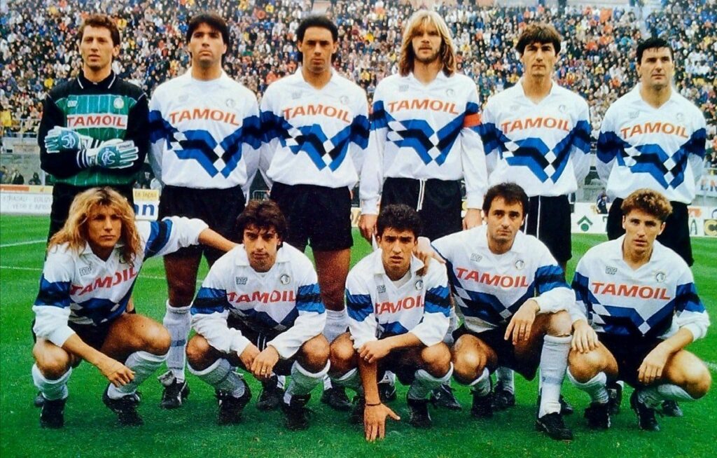 maillot vintage extérieur Atalanta 1989/1990