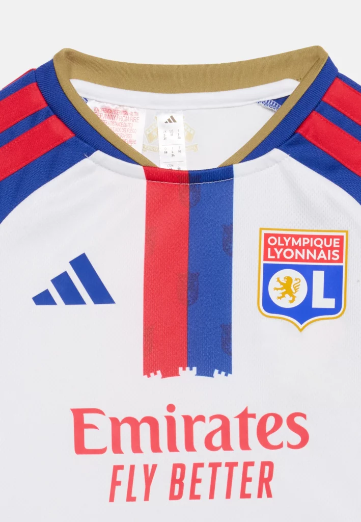 maillot domicile OL 2026/2027