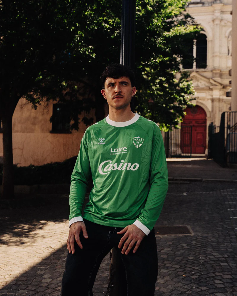 maillot domicile AS Saint-Etienne 2026/2027