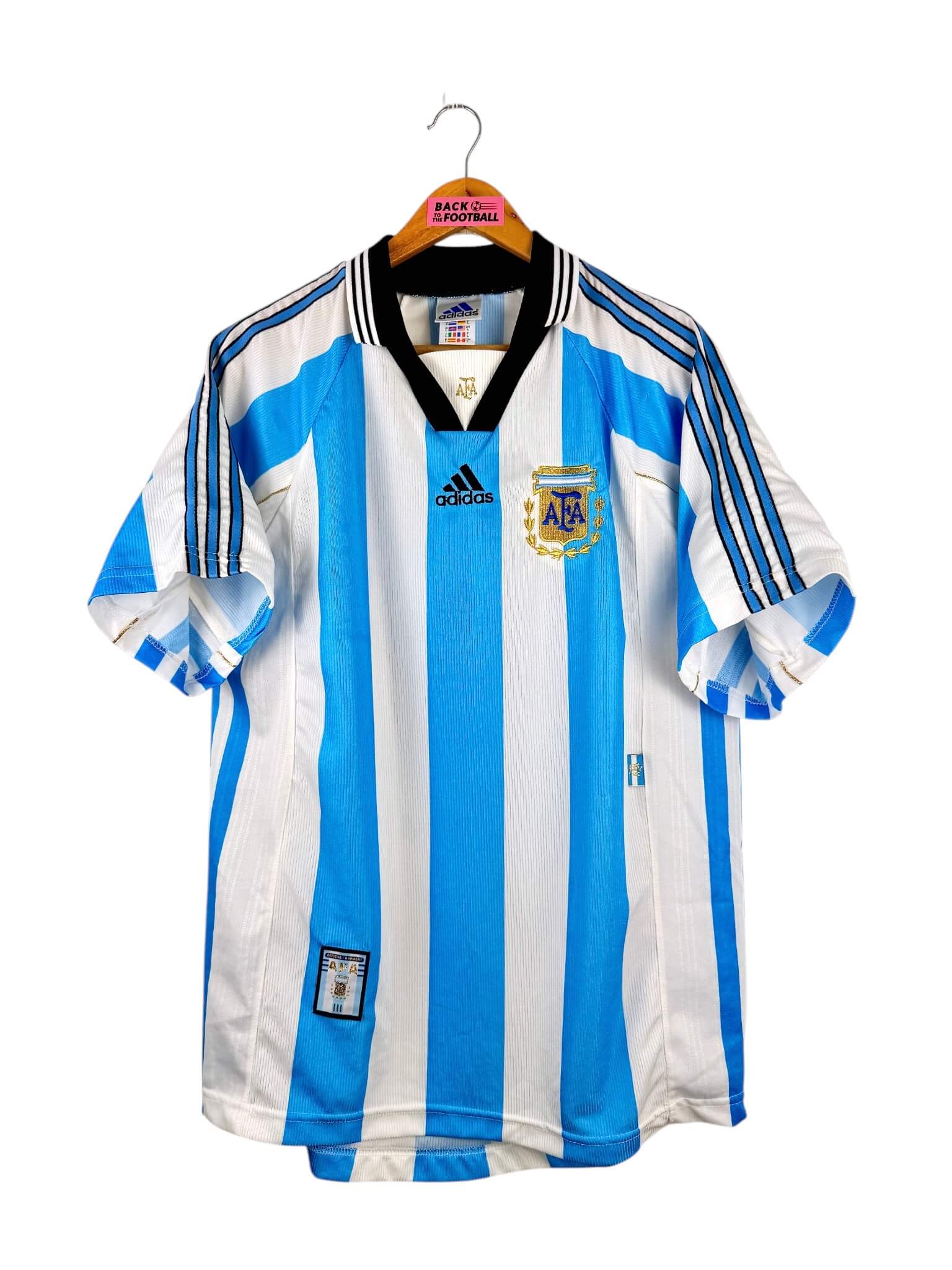 maillot vintage domicile Argentine 1998