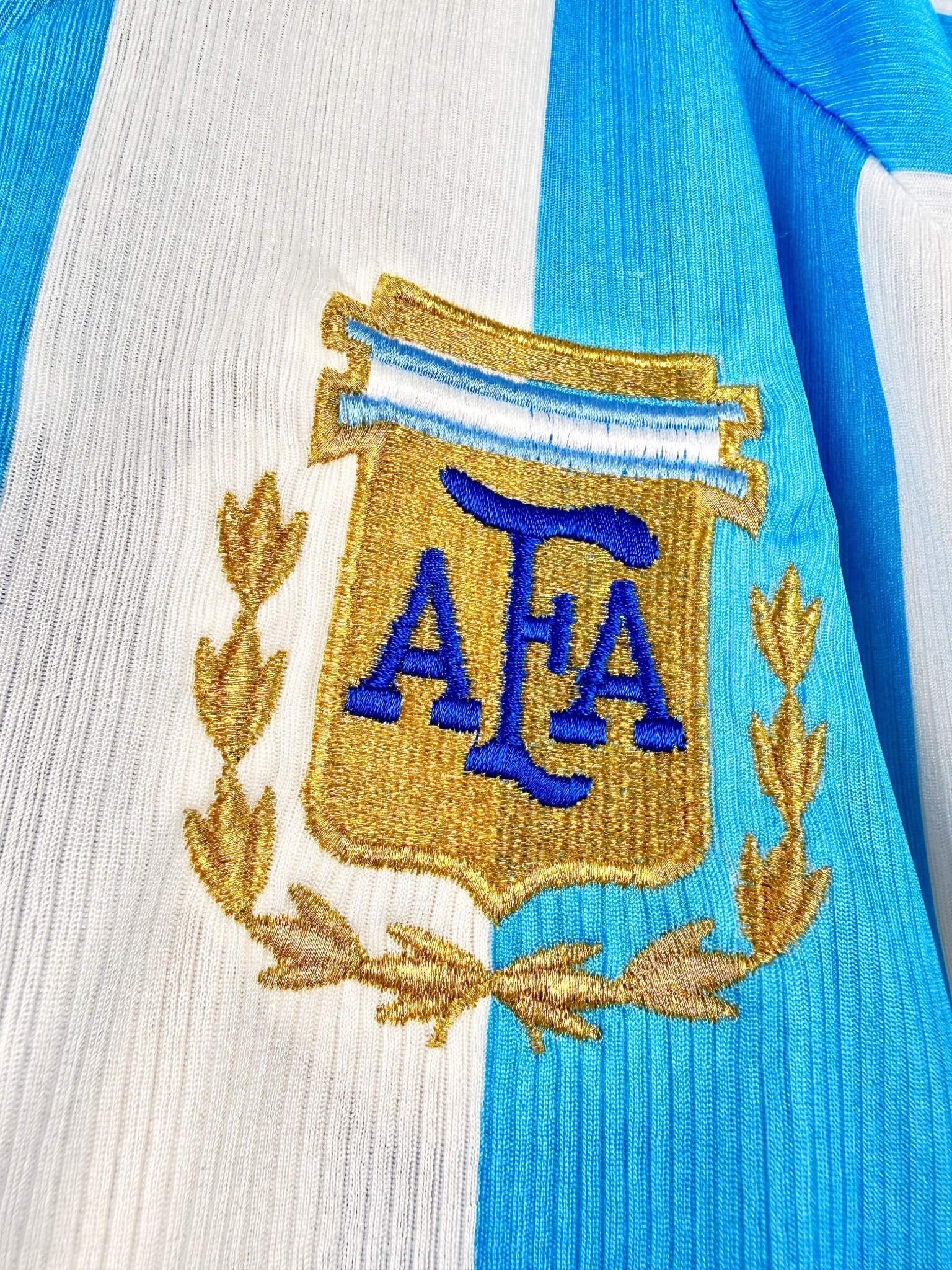 maillot vintage domicile Argentine 1998