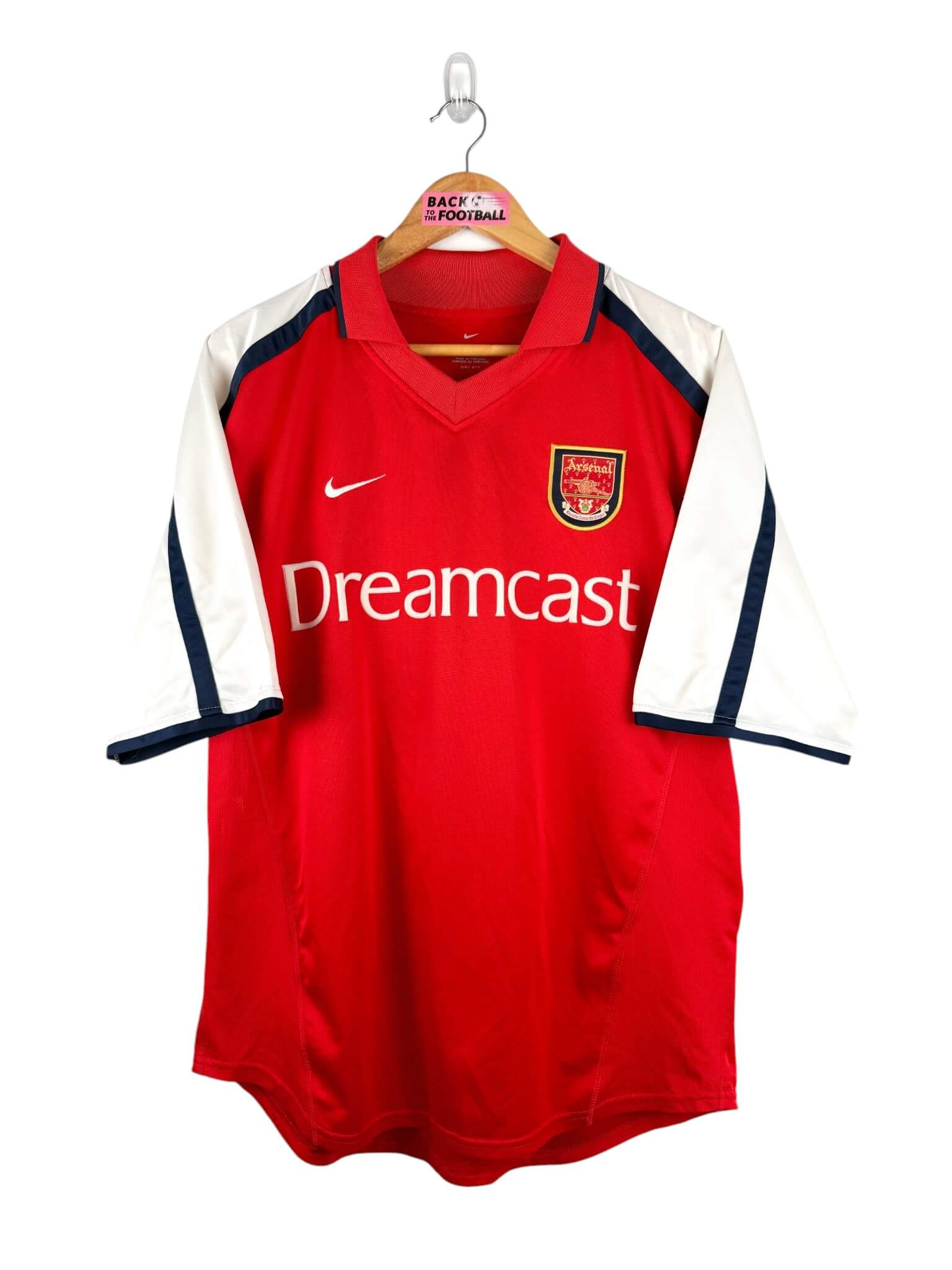 maillot vintage domicile Arsenal 2000/2002 floqué Henry #14