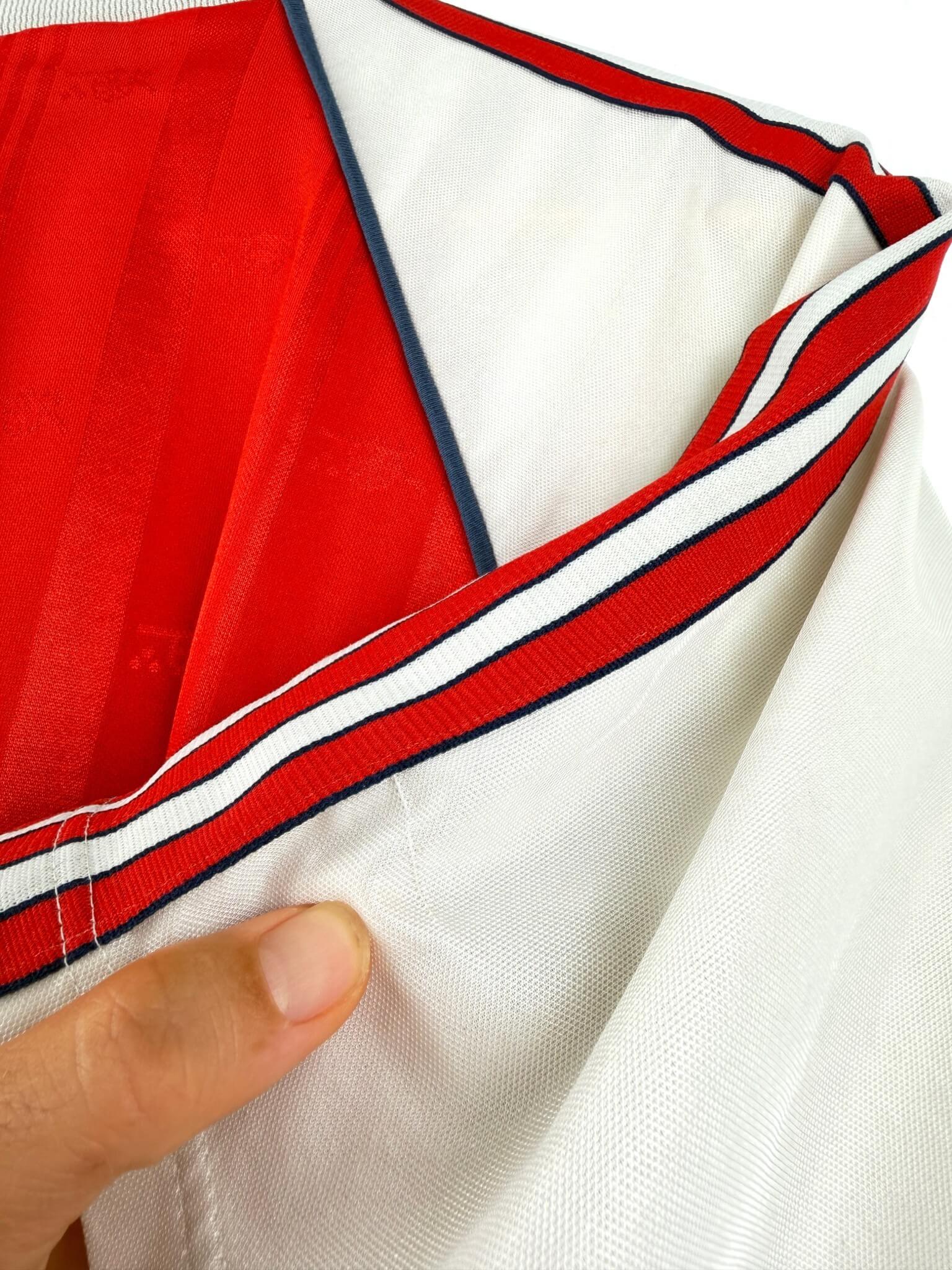 maillot vintage domicile Arsenal 1988/1990