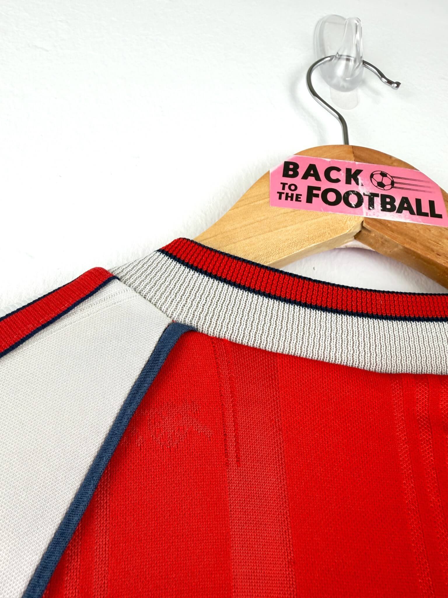 maillot vintage domicile Arsenal 1988/1990