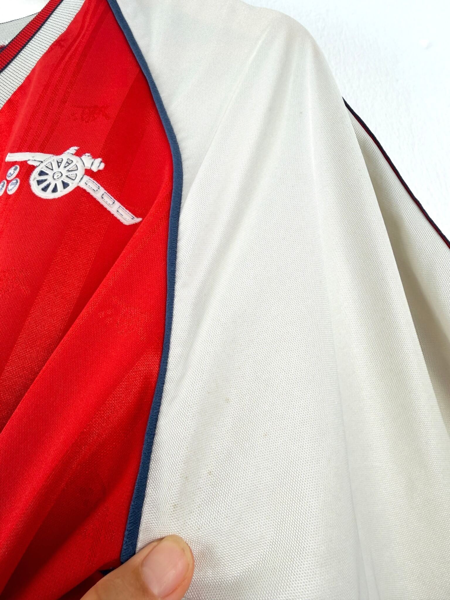 maillot vintage domicile Arsenal 1988/1990