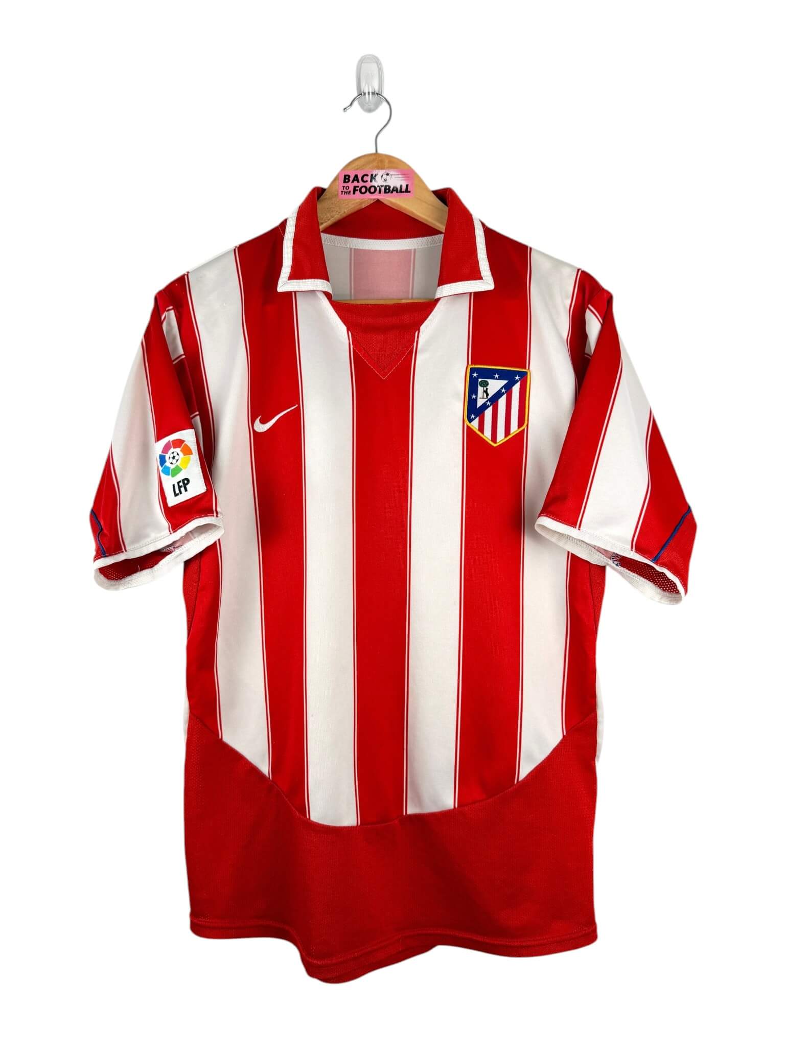 maillot vintage domicile Atlético Madrid 2003/2004 floqué Torres #9