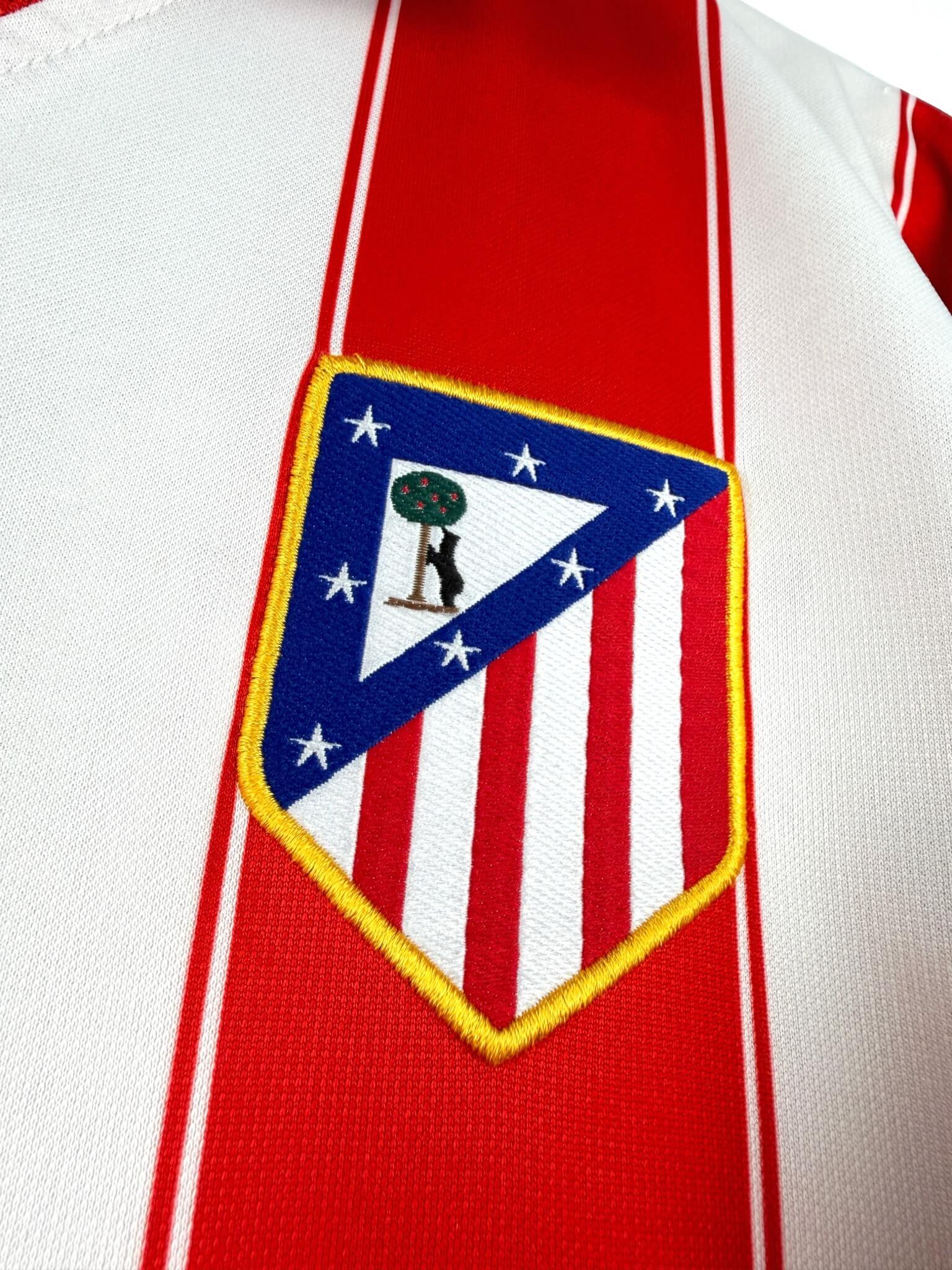 maillot vintage domicile Atlético Madrid 2003/2004 floqué Torres #9