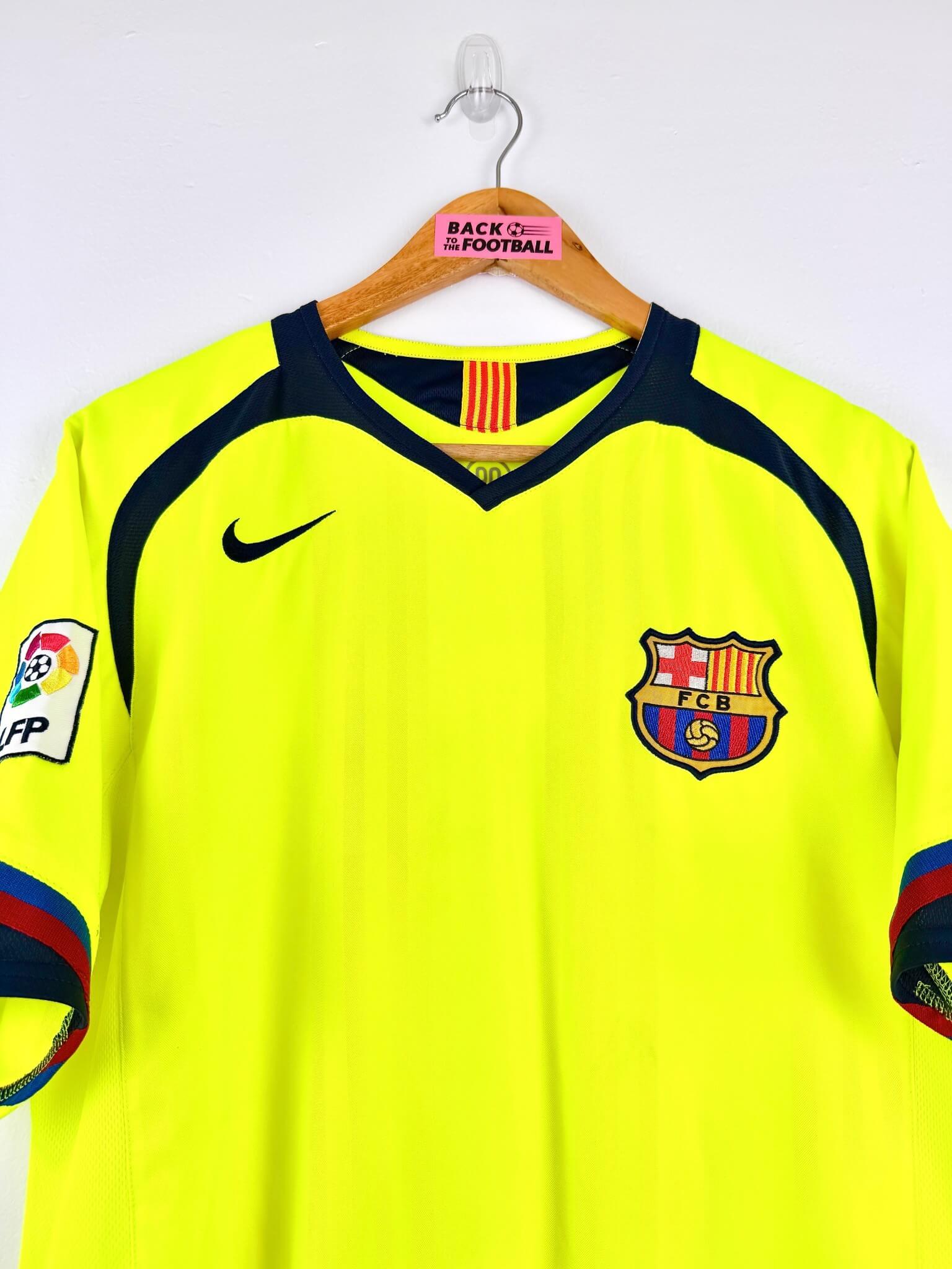 maillot vintage extérieur Barcelone 2005/2006 floqué Messi #30