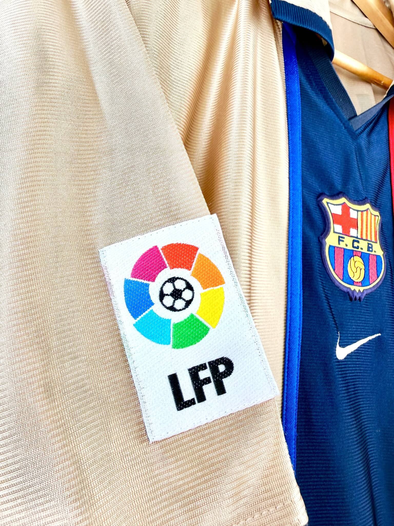 maillot vintage extérieur Barcelone 2001/2003 floqué Rivaldo #10