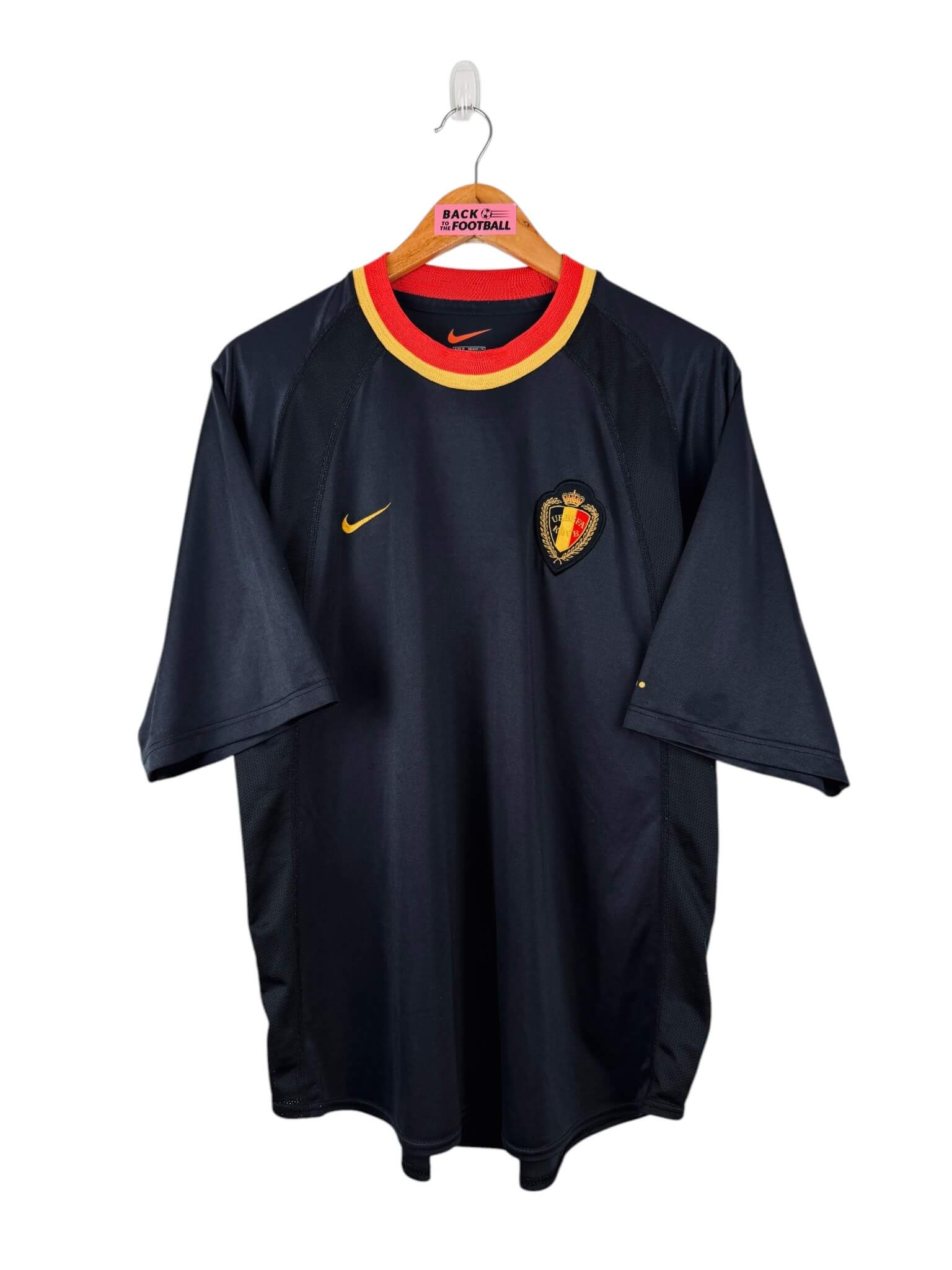 maillot vintage extérieur Belgique 2000