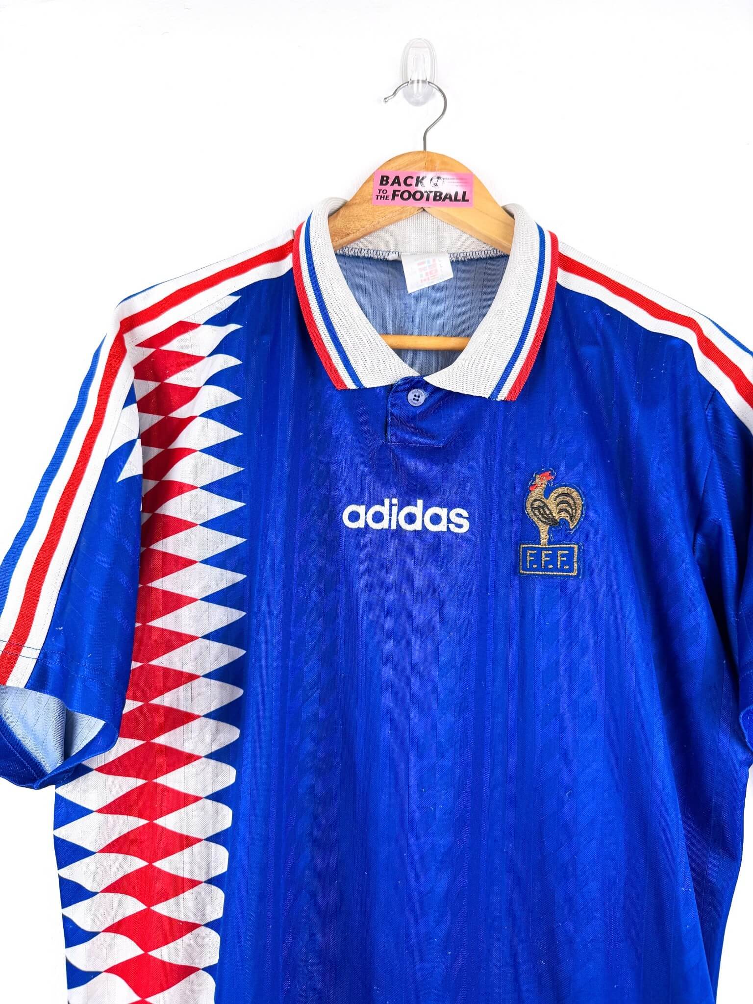 maillot vintage domicile équipe de France 1994