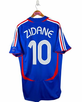 maillot vintage domicile équipe de France 2006 floqué Zidane #10