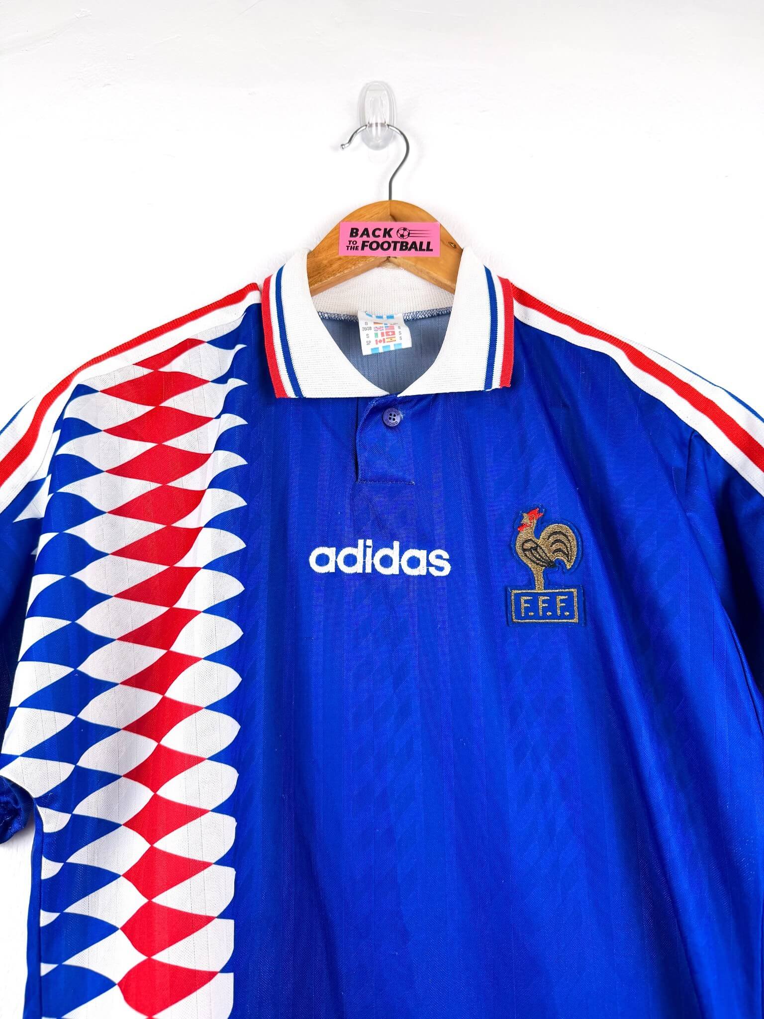 maillot vintage domicile équipe de France 1994
