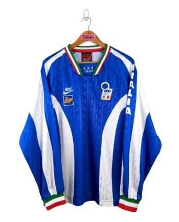 maillot vintage entrainement Italie 1996/1997 manches longues stock pro (player issue)