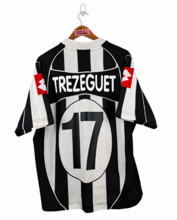 maillot vintage domicile Juventus 2002/2003 floqué Trezeguet #17