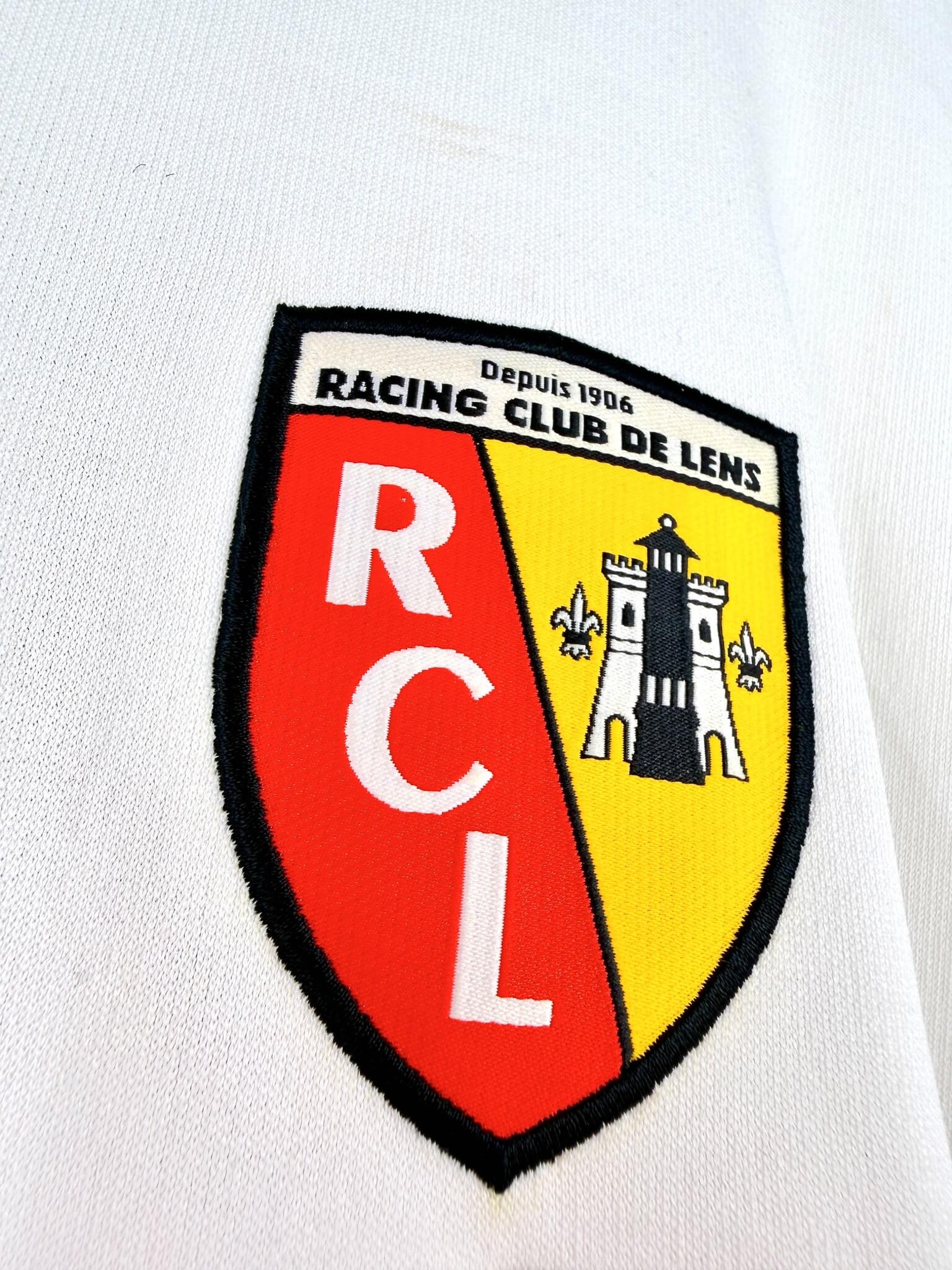 maillot vintage third RC Lens 2001/2002 préparé (match issue) ou porté (match worn) par Diouf #11