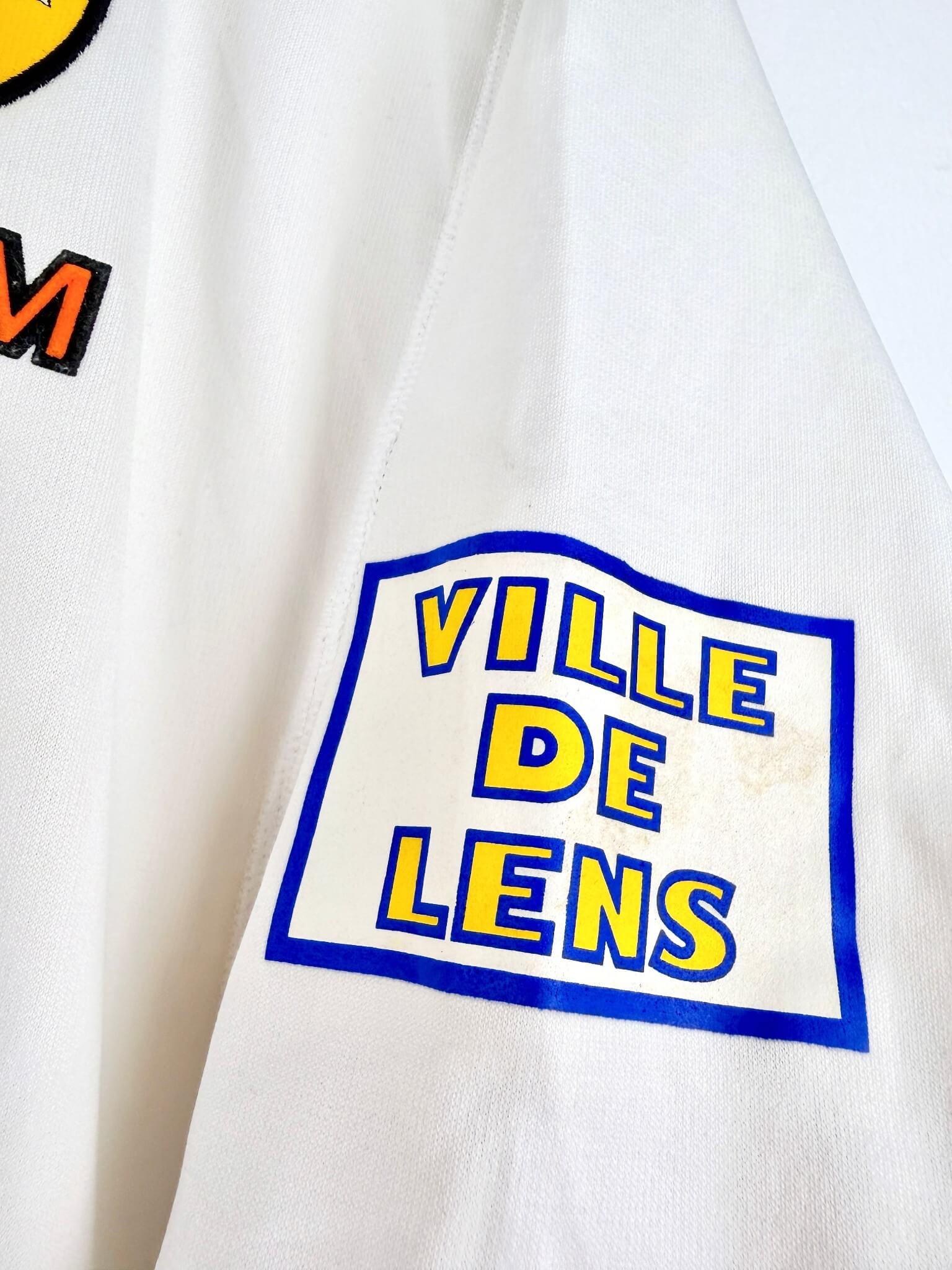 maillot vintage third RC Lens 2001/2002 préparé (match issue) ou porté (match worn) par Diouf #11
