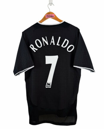 maillot vintage extérieur Manchester United 2003/2005 floqué Ronaldo #7