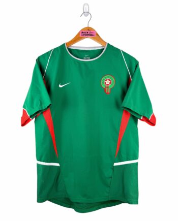 maillot vintage domicile Maroc 2002/2004