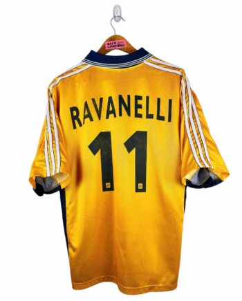 maillot vintage third OM 1998/1999 centenaire floqué Ravanelli #11