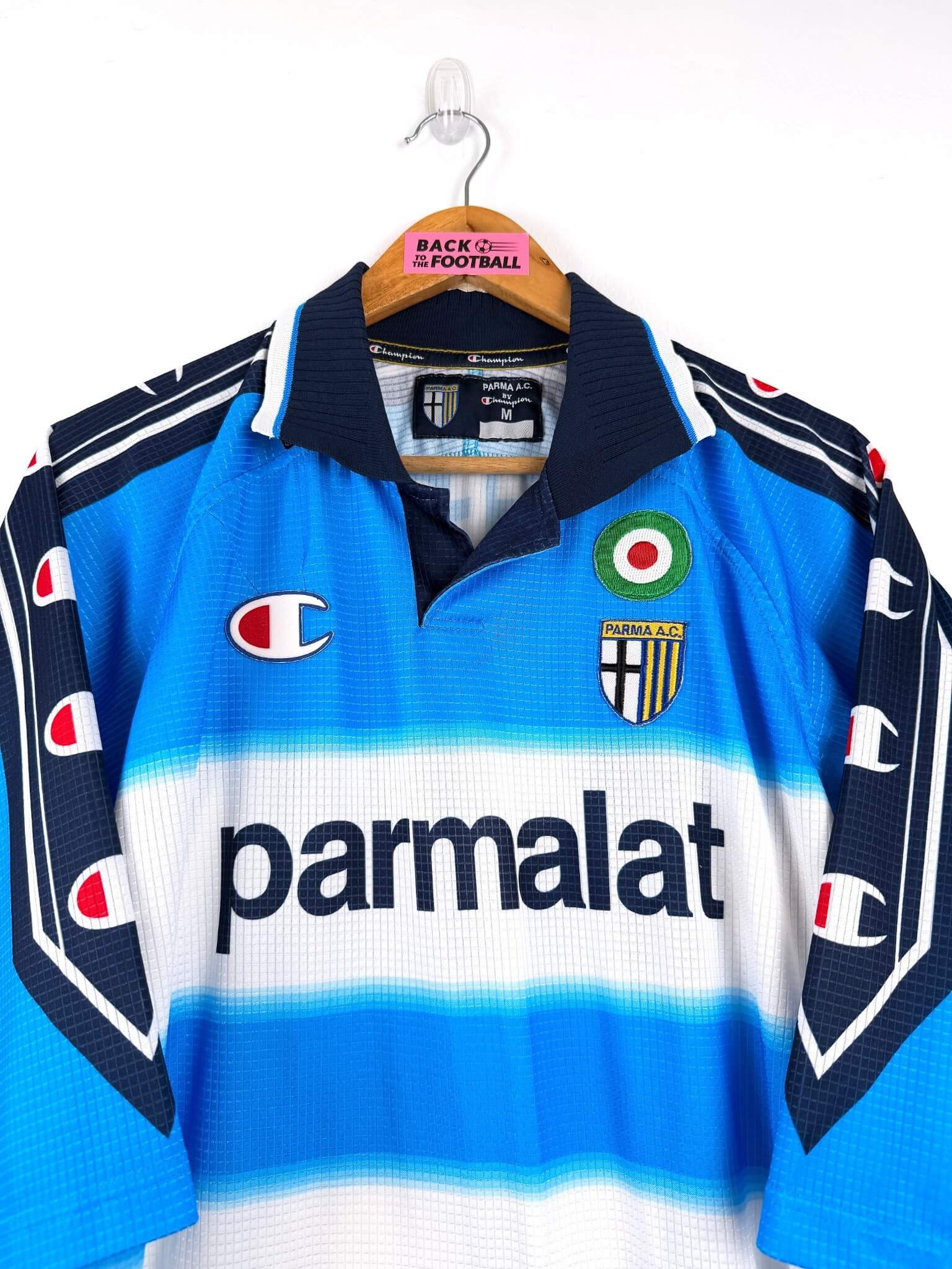 maillot vintage gardien Parme 1999/2000 floqué Buffon #1