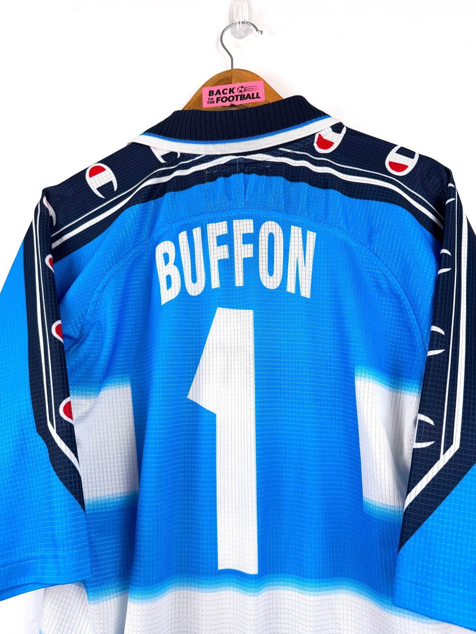 maillot vintage gardien Parme 1999/2000 floqué Buffon #1