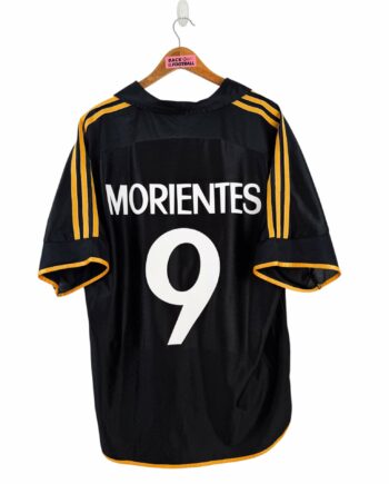 maillot vintage extérieur Real Madrid 1999/2001 floqué Morientes #9