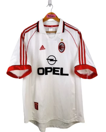 maillot vintage extérieur AC Milan 1998/2000