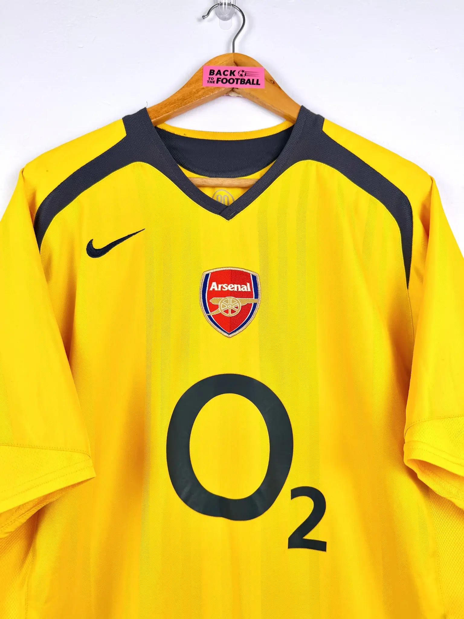 maillot vintage extérieur Arsenal 2005/2006 floqué Henry #14