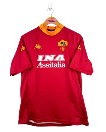 maillot vintage domicile AS Roma 2000/2001