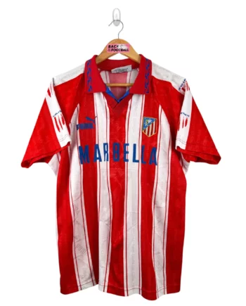 maillot vintage domicile Atlético Madrid 1995/1996