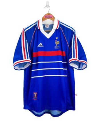maillot vintage domicile équipe de France 1998