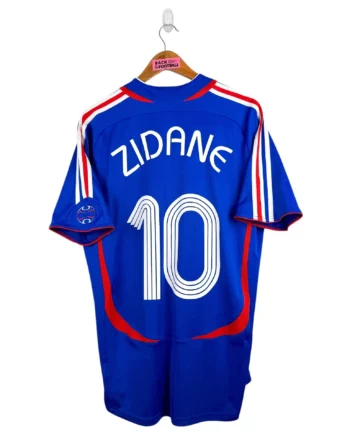 maillot vintage domicile équipe de France 2006 floqué Zidane #10