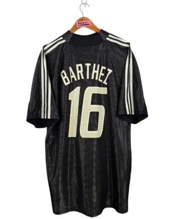 maillot vintage gardien équipe de France 2002 floqué Barthez #16