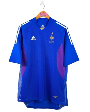 maillot vintage domicile équipe de France 2002 player issue (stock pro)